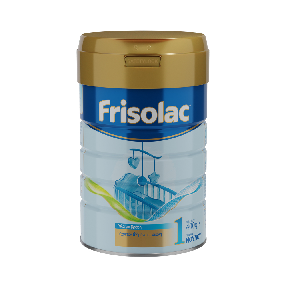FRISOLAC - Frisolac 1 με 2'-FL (HMO) μέχρι τον 6 μήνα - 400gr